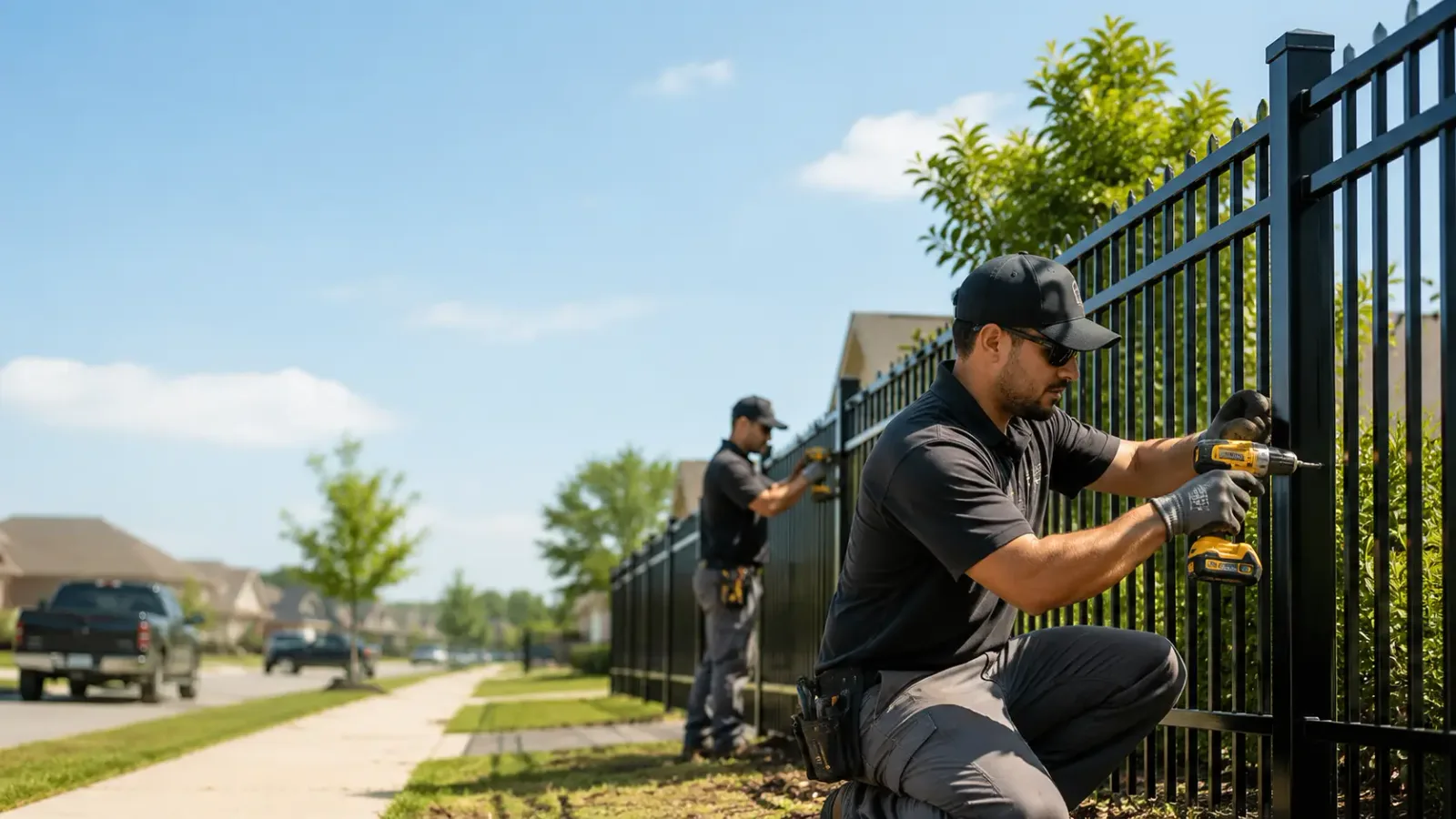 Metal Fence Installation in Scranton, ND